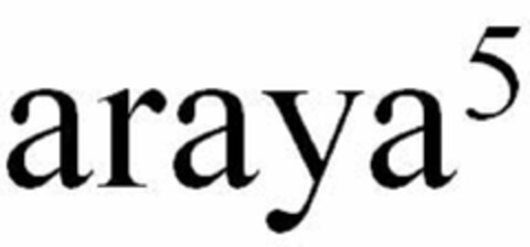 ARAYA5 Logo (USPTO, 17.06.2016)