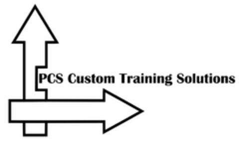 PCS CUSTOM TRAINING SOLUTIONS Logo (USPTO, 08/31/2016)