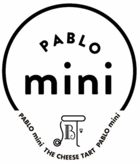 PABLO MINI B PABLO MINI THE CHEESE TART PABLO MINI Logo (USPTO, 11/11/2016)