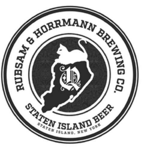 Q RUBSAM & HORRMANN BREWING CO. STATEN ISLAND BEER STATEN ISLAND, NEW YORK Logo (USPTO, 03/29/2017)