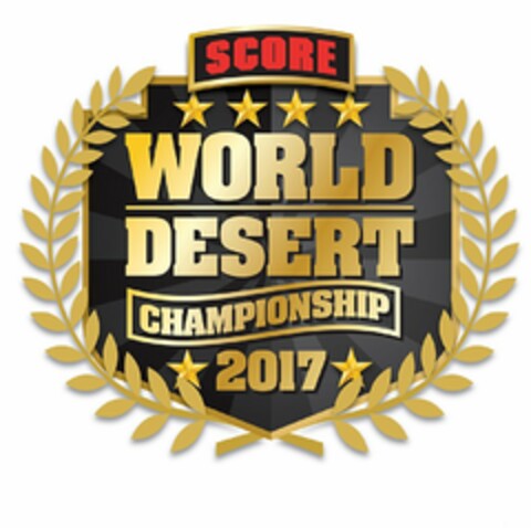 WORLD DESERT CHAMPIONSHIP SCORE 2017 Logo (USPTO, 05.05.2017)