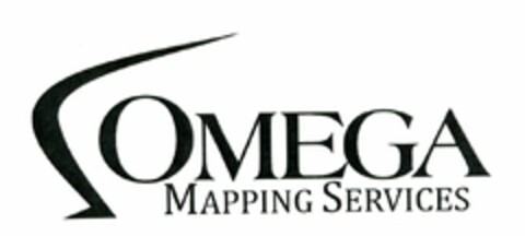 OMEGA MAPPING SERVICES Logo (USPTO, 11.12.2017)