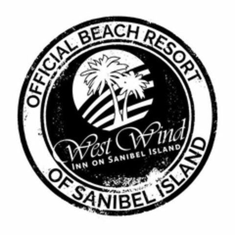 OFFICIAL BEACH RESORT OF SANIBEL ISLANDWEST WIND INN ON SANIBEL ISLAND Logo (USPTO, 08.02.2018)
