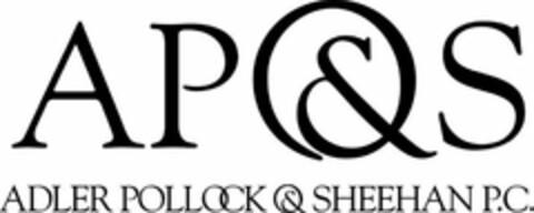 AP&S ADLER POLLOCK & SHEEHAN P.C. Logo (USPTO, 11.04.2018)