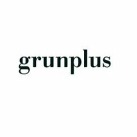 GRUNPLUS Logo (USPTO, 10.09.2018)