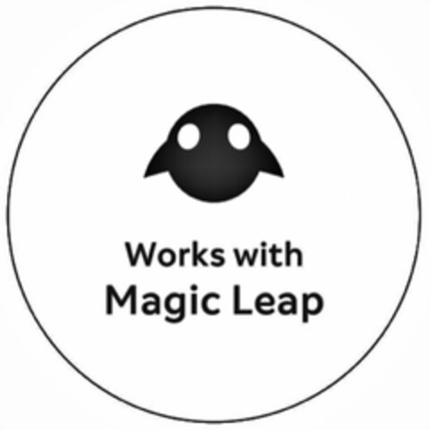 WORKS WITH MAGIC LEAP Logo (USPTO, 17.09.2018)