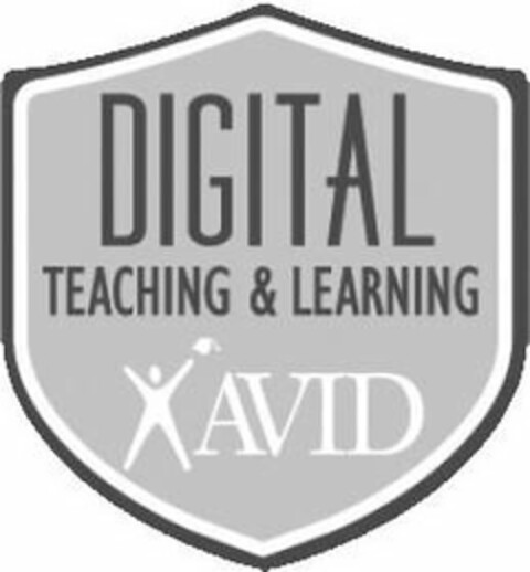 DIGITAL TEACHING & LEARNING AVID Logo (USPTO, 10/22/2018)