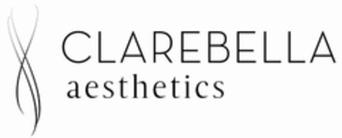 CLAREBELLA AESTHETICS Logo (USPTO, 22.01.2019)