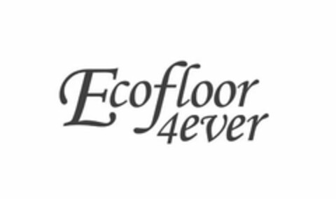 ECOFLOOR 4EVER Logo (USPTO, 24.09.2019)
