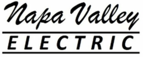 NAPA VALLEY ELECTRIC Logo (USPTO, 25.09.2019)