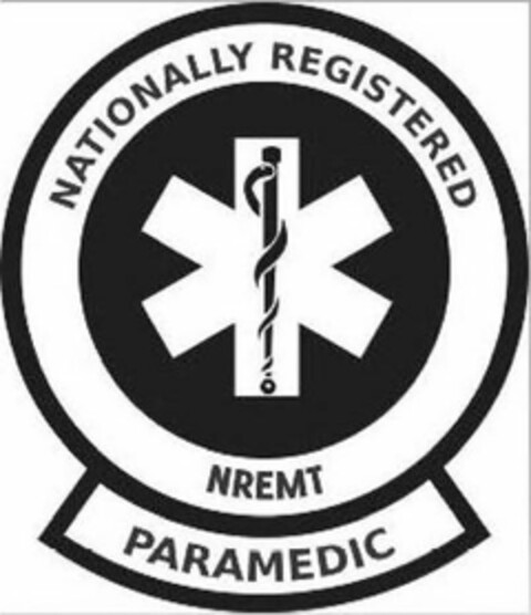 NATIONALLY REGISTERED PARAMEDIC NREMT Logo (USPTO, 18.11.2019)