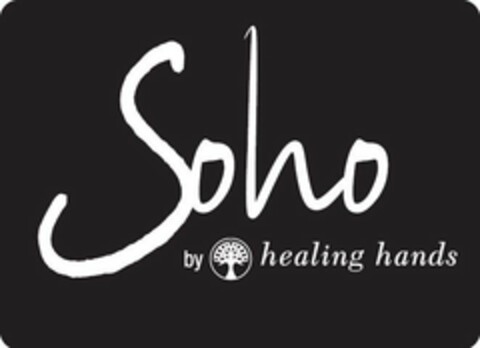 SOHO BY HEALING HANDS Logo (USPTO, 01/21/2020)