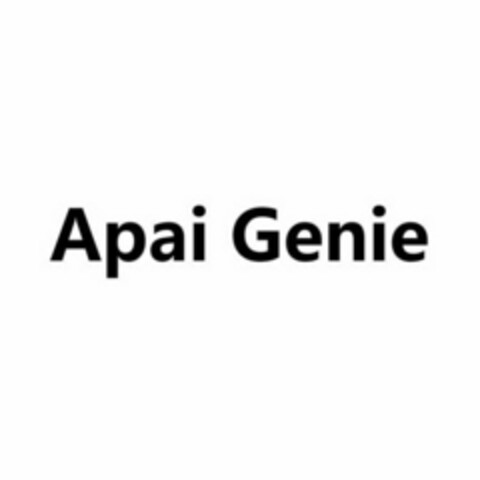 APAI GENIE Logo (USPTO, 06/15/2020)