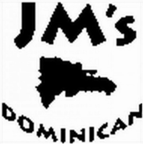 JM'S DOMINICAN Logo (USPTO, 30.04.2009)