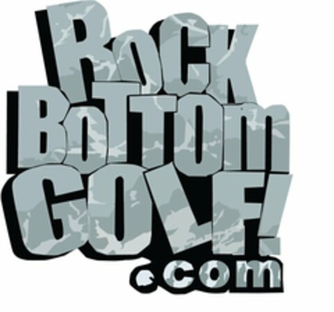 ROCK BOTTOM GOLF!.COM Logo (USPTO, 05/28/2009)