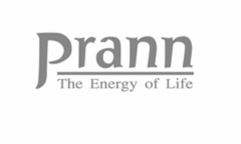 PRANN THE ENERGY OF LIFE Logo (USPTO, 07.08.2009)