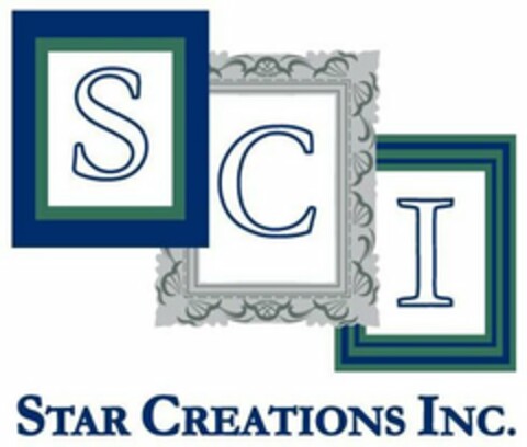 S C I STAR CREATIONS INC. Logo (USPTO, 21.10.2009)
