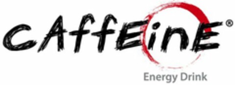 CAFFEINE ENERGY DRINK Logo (USPTO, 01.12.2009)