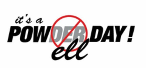 IT'S A POWDER DAY! ELL Logo (USPTO, 09.06.2010)