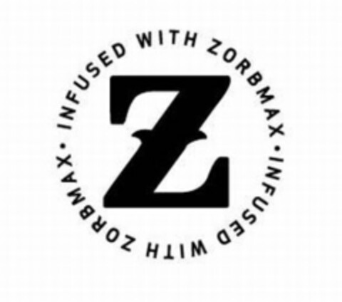 Z INFUSED WITH ZORBMAX · INFUSED WITH ZORBMAX · Logo (USPTO, 07.07.2010)