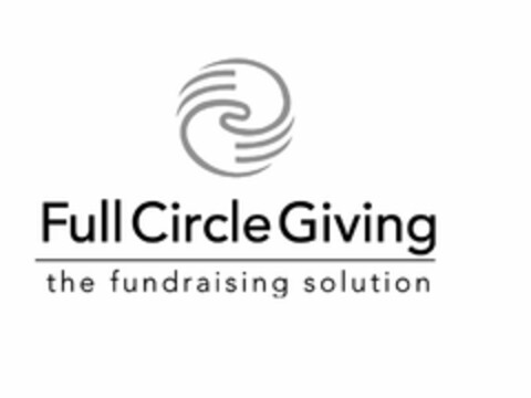 FULL CIRCLE GIVING THE FUNDRAISING SOLUTION Logo (USPTO, 10/19/2010)