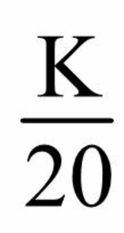 K/20 Logo (USPTO, 01/12/2011)