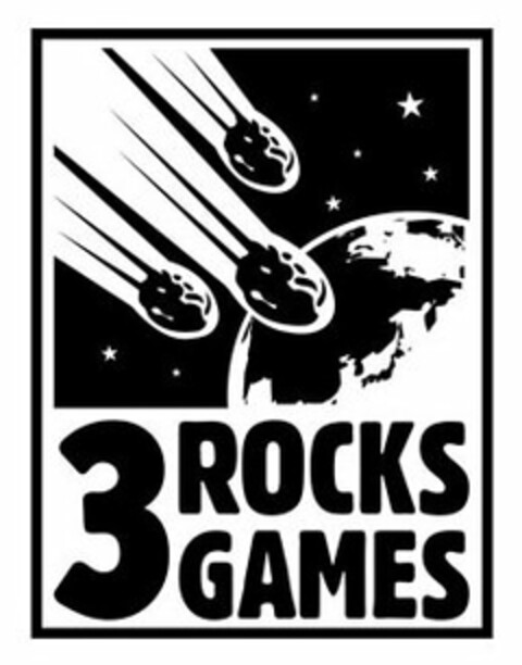 3 ROCKS GAMES Logo (USPTO, 22.03.2011)