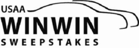 USAA WINWIN SWEEPSTAKES Logo (USPTO, 06.07.2011)