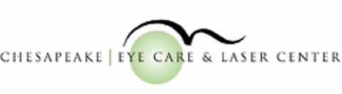 CHESAPEAKE EYE CARE & LASER CENTER Logo (USPTO, 12.07.2011)