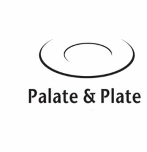PALATE & PLATE Logo (USPTO, 17.08.2011)