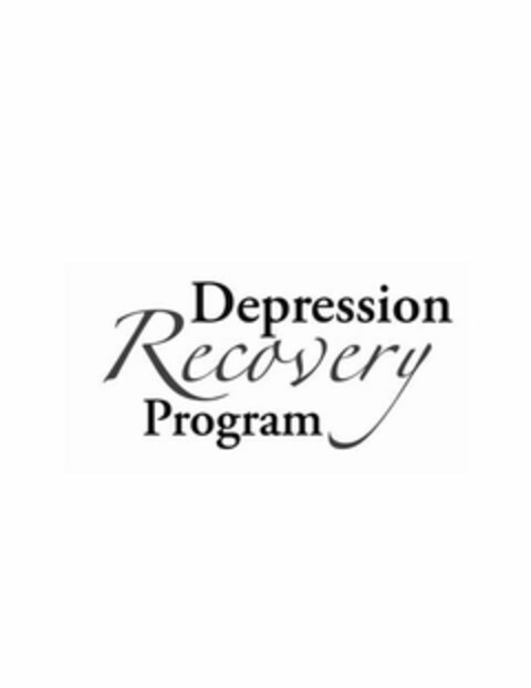 DEPRESSION RECOVERY PROGRAM Logo (USPTO, 13.10.2011)