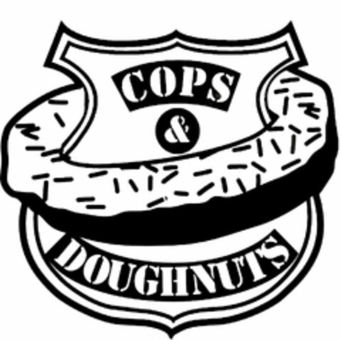 COPS & DOUGHNUTS Logo (USPTO, 30.12.2011)