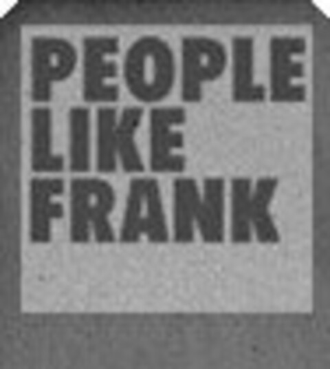 PEOPLE LIKE FRANK Logo (USPTO, 02/10/2012)