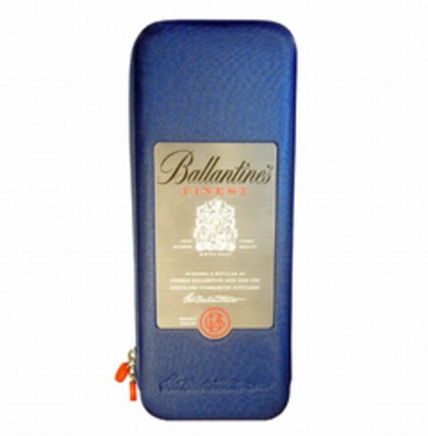 BALLANTINE'S FINEST FULLY MATURED ESTD 1827 FINEST QUALITY BLENDED & BOTTLED BY GEORGE BALLANTINE AND SON LTD DISTILLERS DUMBARTON SCOTLAND GEO BALLANTINE BOTTLED IN SCOTLAND GBS Logo (USPTO, 02/15/2012)