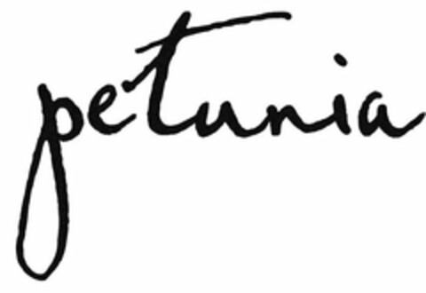 PETUNIA Logo (USPTO, 03/26/2012)