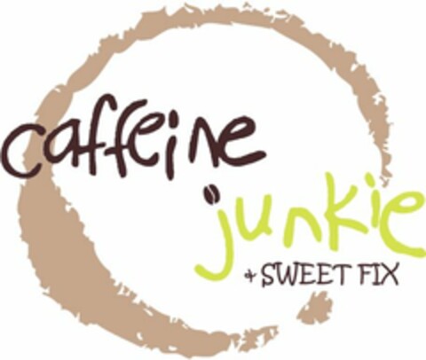 CAFFEINE JUNKIE & SWEET FIX Logo (USPTO, 03.04.2012)