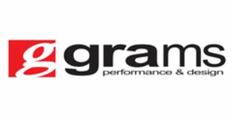 G GRAMS PERFORMANCE & DESIGN Logo (USPTO, 13.08.2012)
