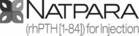 NATPARA (RHPTH [1-84]) FOR INJECTION Logo (USPTO, 20.09.2013)