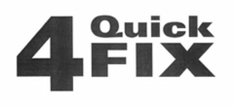 4 QUICK FIX Logo (USPTO, 25.10.2013)