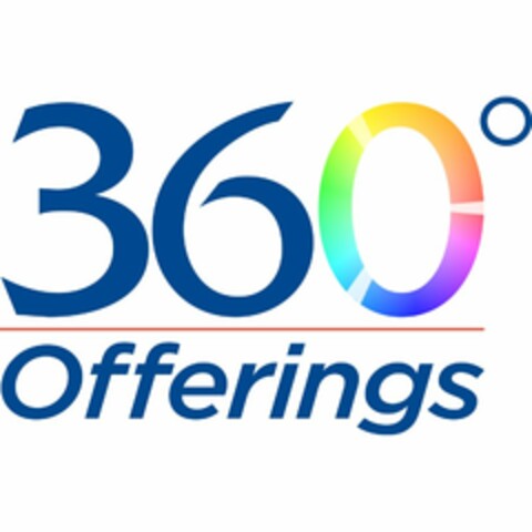 360° OFFERINGS Logo (USPTO, 26.12.2013)