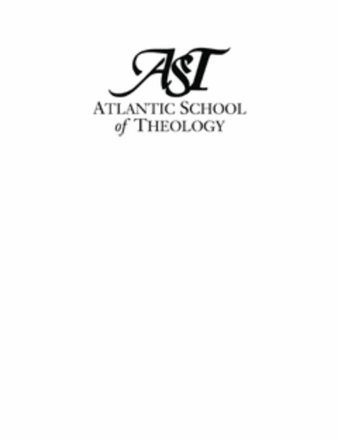 AST ATLANTIC SCHOOL OF THEOLOGY Logo (USPTO, 16.01.2014)