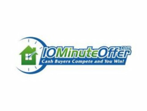 10MINUTEOFFER.COM CASH BUYERS COMPETE AND YOU WIN! Logo (USPTO, 17.06.2014)