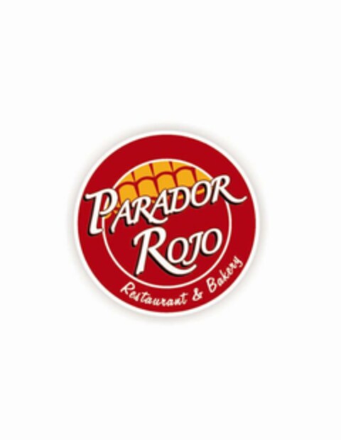 PARADOR ROJO RESTAURANT & BAKERY Logo (USPTO, 23.09.2014)