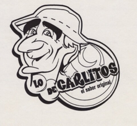 LO DE CARLITOS EL SABOR ORIGINAL Logo (USPTO, 05/04/2015)