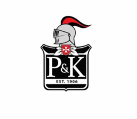 P&K EST. 1906 Logo (USPTO, 08.06.2015)