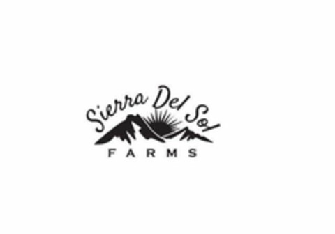 SIERRA DEL SOL FARMS Logo (USPTO, 10/12/2015)