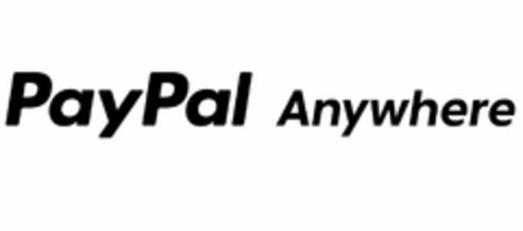 PAYPAL ANYWHERE Logo (USPTO, 10/27/2015)