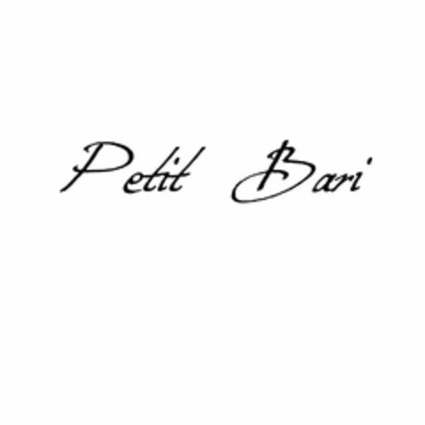 PETIT BARI Logo (USPTO, 21.12.2015)