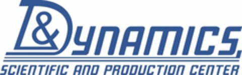 DYNAMICS & SCIENTIFIC PRODUCTION CENTER Logo (USPTO, 21.01.2016)