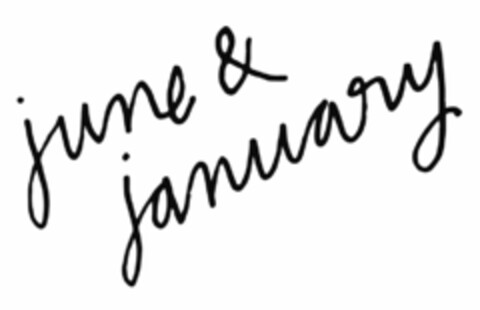 JUNE & JANUARY Logo (USPTO, 09/26/2016)